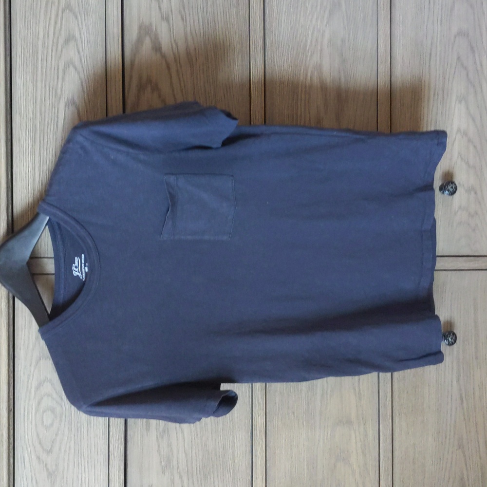 J Crew Garment Dyed T-Shirt with Pocket